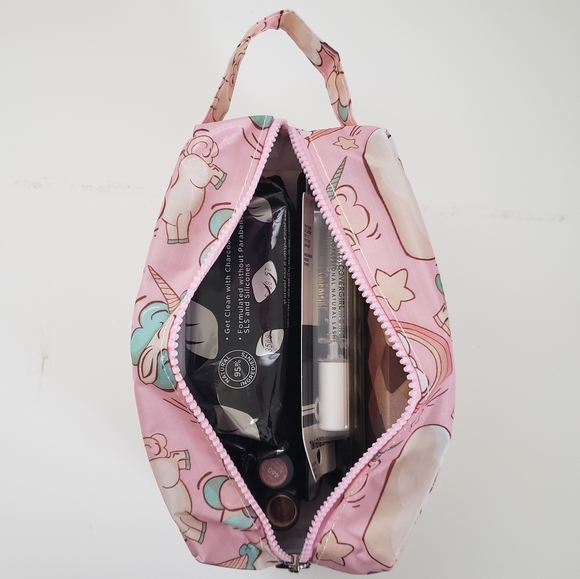 Unicorn Cosmetic Pink Bag - Picture 8 of 8